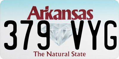 AR license plate 379VYG