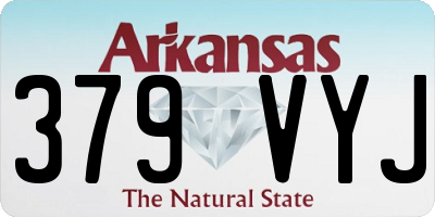 AR license plate 379VYJ