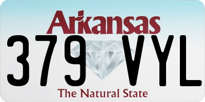 AR license plate 379VYL
