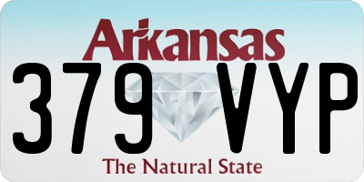AR license plate 379VYP