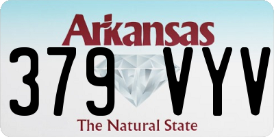 AR license plate 379VYV