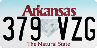 AR license plate 379VZG