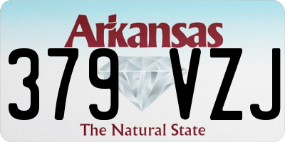 AR license plate 379VZJ