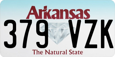 AR license plate 379VZK