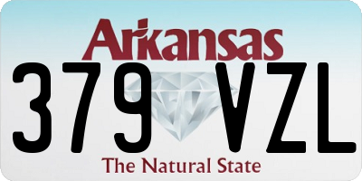 AR license plate 379VZL