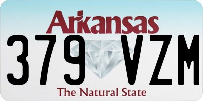 AR license plate 379VZM