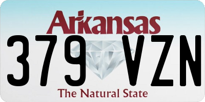 AR license plate 379VZN