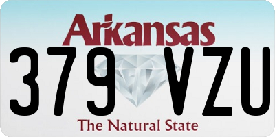 AR license plate 379VZU