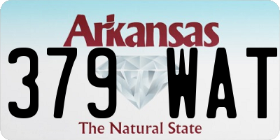 AR license plate 379WAT