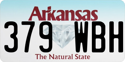 AR license plate 379WBH