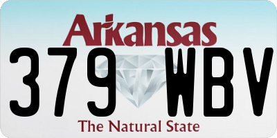 AR license plate 379WBV