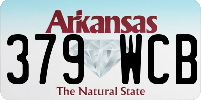 AR license plate 379WCB