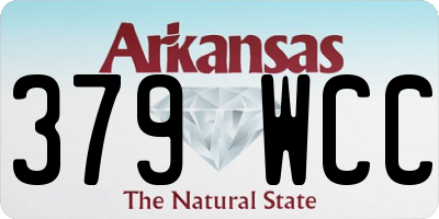 AR license plate 379WCC
