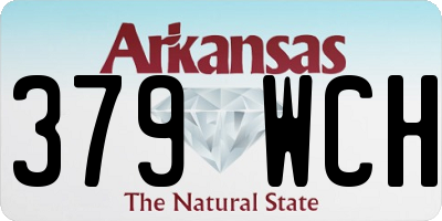 AR license plate 379WCH