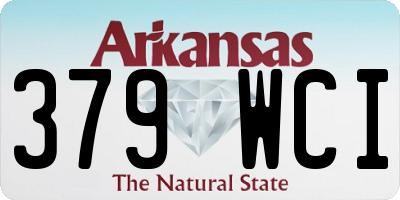 AR license plate 379WCI