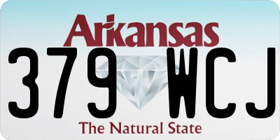 AR license plate 379WCJ