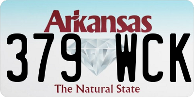 AR license plate 379WCK