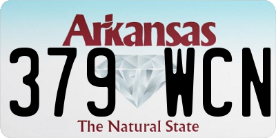AR license plate 379WCN