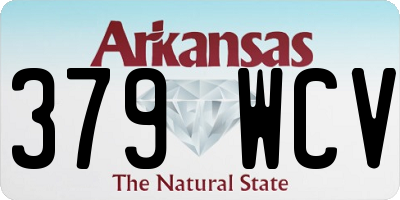AR license plate 379WCV