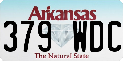 AR license plate 379WDC