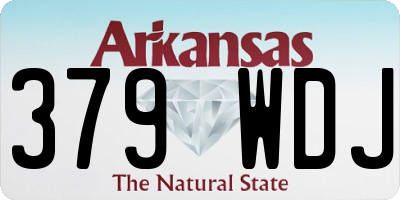 AR license plate 379WDJ