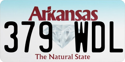 AR license plate 379WDL