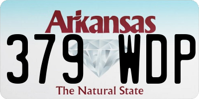 AR license plate 379WDP