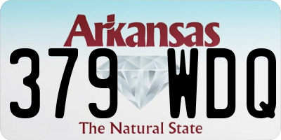 AR license plate 379WDQ