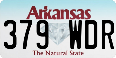 AR license plate 379WDR