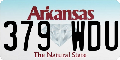 AR license plate 379WDU