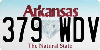AR license plate 379WDV