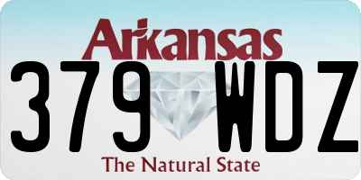 AR license plate 379WDZ