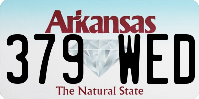 AR license plate 379WED