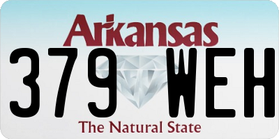 AR license plate 379WEH