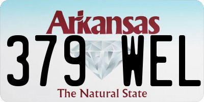 AR license plate 379WEL