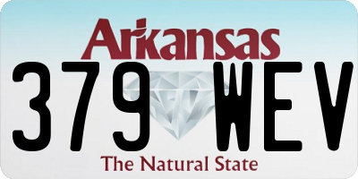 AR license plate 379WEV