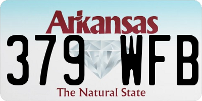 AR license plate 379WFB