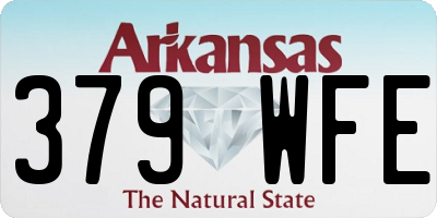 AR license plate 379WFE