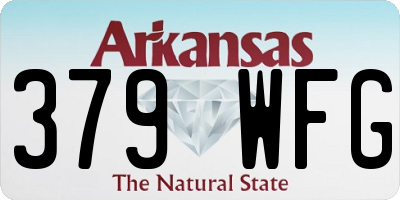 AR license plate 379WFG