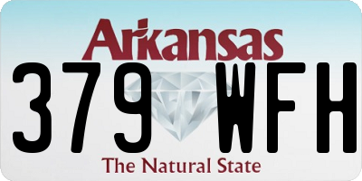AR license plate 379WFH