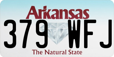 AR license plate 379WFJ