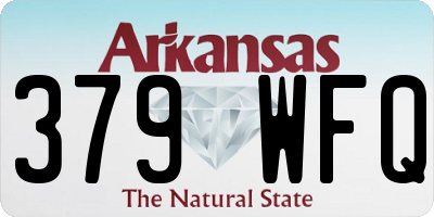 AR license plate 379WFQ