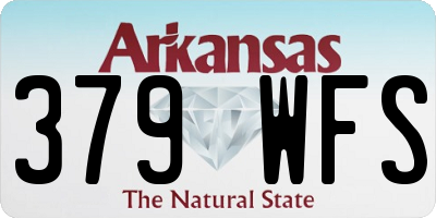 AR license plate 379WFS