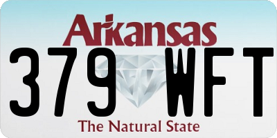 AR license plate 379WFT