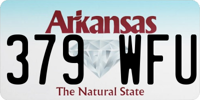 AR license plate 379WFU