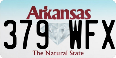 AR license plate 379WFX