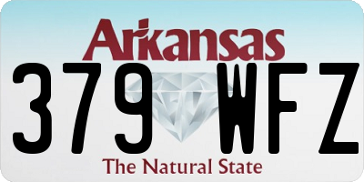 AR license plate 379WFZ