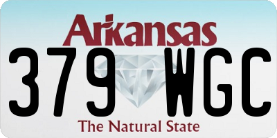 AR license plate 379WGC