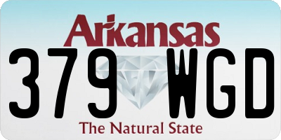AR license plate 379WGD