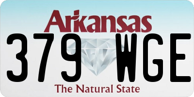 AR license plate 379WGE